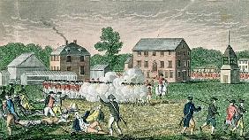 The Battle of Lexington, April 19th 1775, from ''Connecticut Historical Collections'', John Warner B