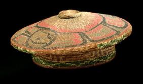 Basketry Cap, before 1849 (plant fibre) 1892