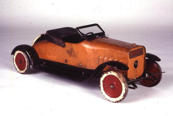 Toy Roadster, c.1920 (tin) von American School, (20th century)