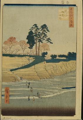 Gotenyama in Shinagawa (Einhundert Ansichten von Edo)