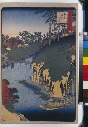 Taki-no-gawa in Oji (Einhundert Ansichten von Edo)