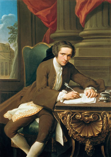 Portrait of Sir Charles Frederick (1828-85) von Andrea Casali