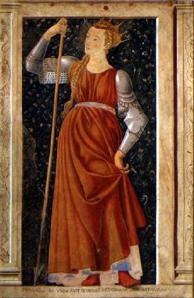 Queen Tomyris, from the Villa Carducci series of famous men and women c.1450