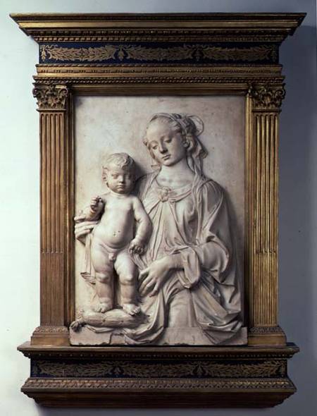 Madonna and Child von Andrea del Verrocchio