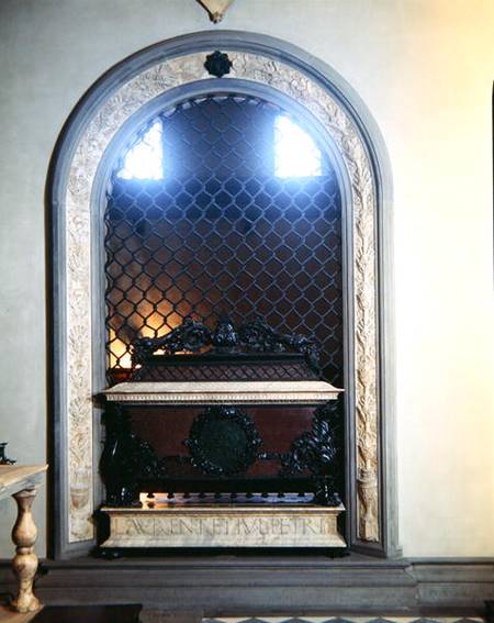 Tomb of Giovanni (1421-63) and Piero (1414-69) de' Medici von Andrea del Verrocchio