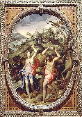 Deucalion and Pyrrha 1572
