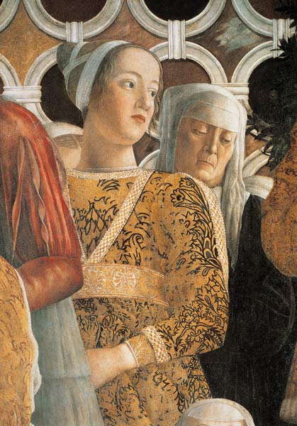 Barbara Gonzaga v.Württemberg von Andrea Mantegna