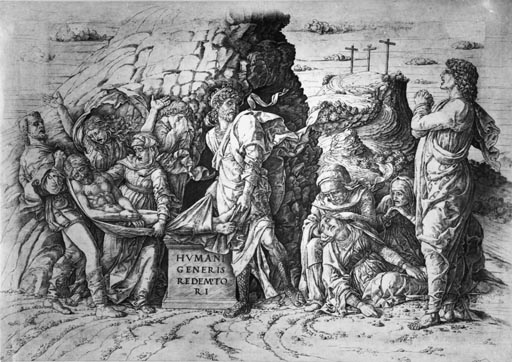 Grablegung von Andrea Mantegna