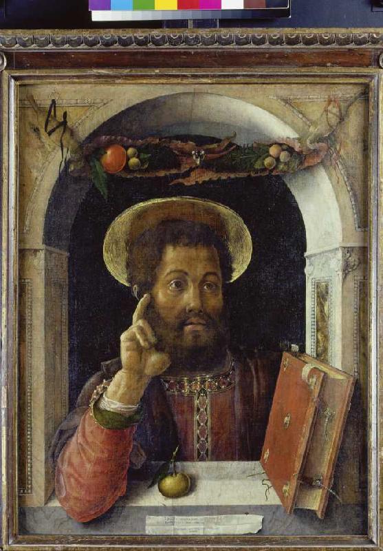 Der Evangelist Markus, um 1448-51 von Andrea Mantegna