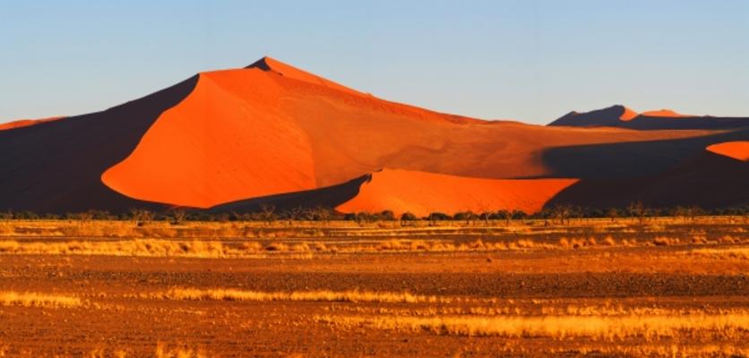 Panorama Sossusvlei Namibia von Andreas Pollok