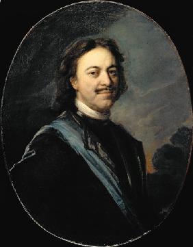 Portrait of Peter I after 1725