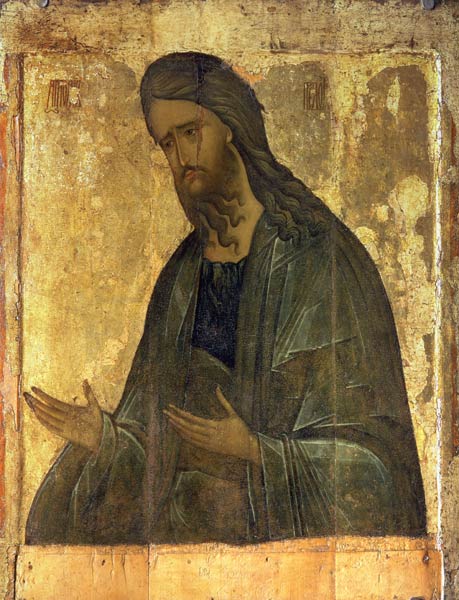Icon of St. John the Baptist von Andrej Rublev