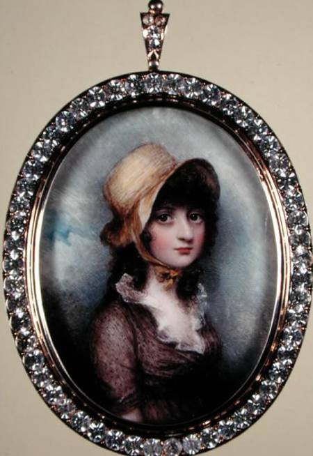 Portrait of a young girl von Andrew Plimer