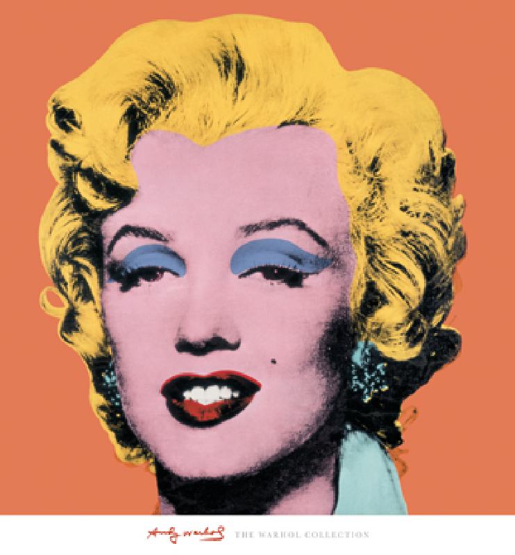 Shot - Orange Marilyn  - (AW-922) von Andy Warhol