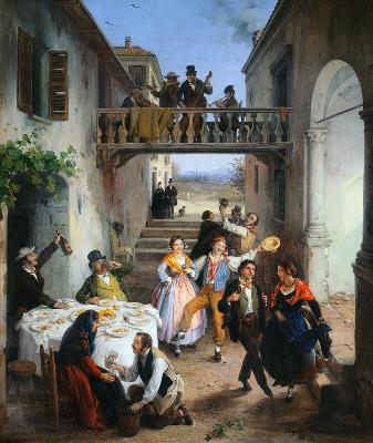 A Wedding at Brianza 1873