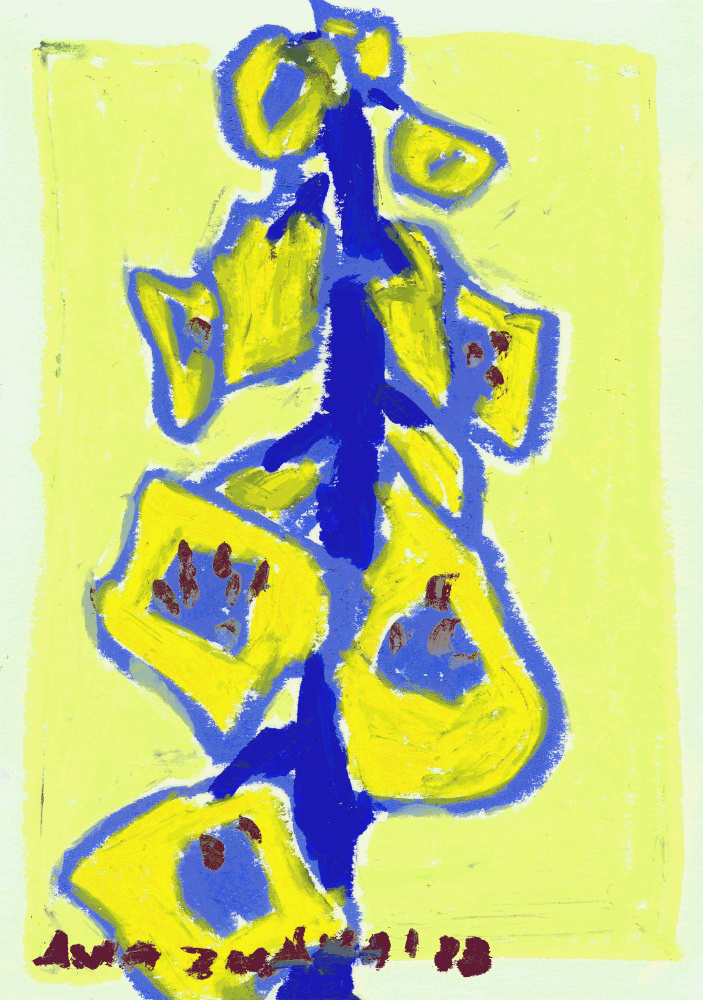 Fingerhut Gelb von Ania Zwara