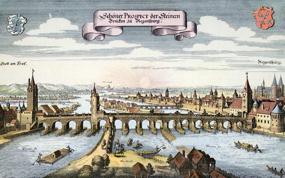 Regensburg, 1657 von Maria Sibylla Merian