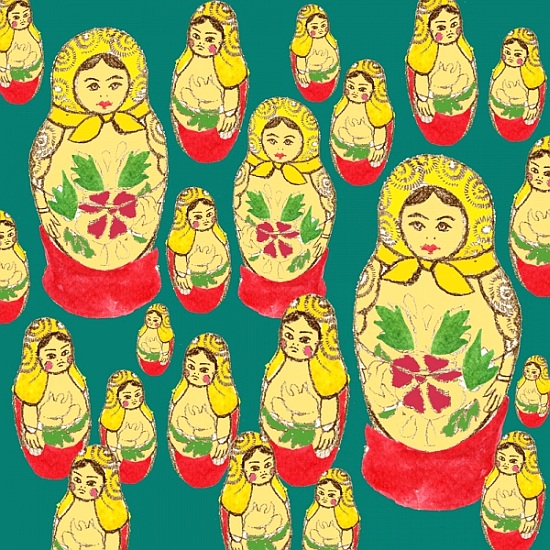 Russian Dolls von Anna  Platts