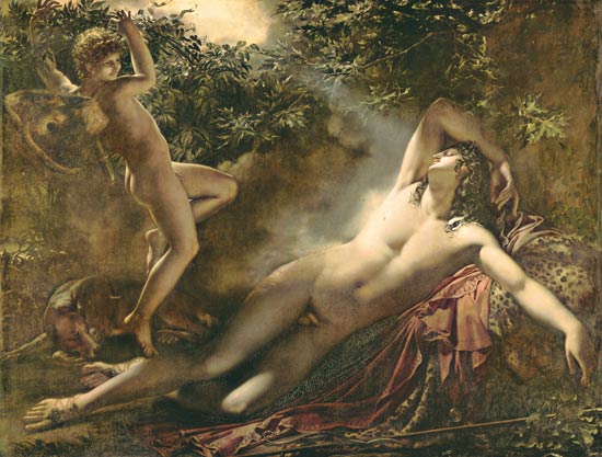 Der Schlaf des Endymion von Anne-Louis Girodet de Roucy-Trioson