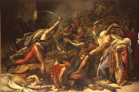 The Revolt at Cairo, 21st October 1798 von Anne-Louis Girodet de Roucy-Trioson