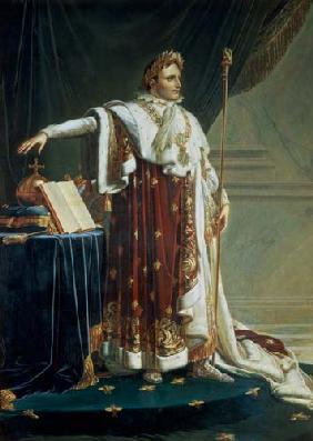 Napoleon Bonaparte im Krönungsgewand 1804