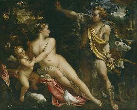 Venus, Adonis und Cupido