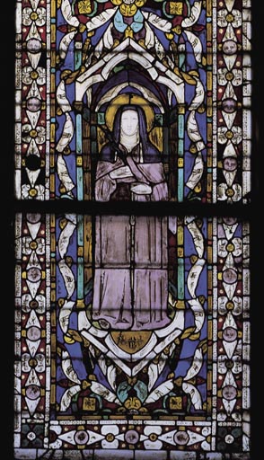 Assisi, Glasfenster, Heilige Klara von Anonym, Haarlem