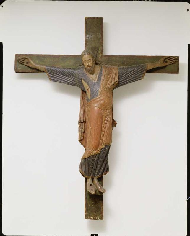 Kruzifix aus Erp. 2. Hälfte 12. Jh. von Anonym Romanisch