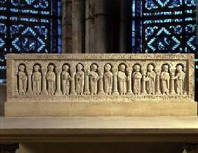 Apostles under Arcadescarved relief c.1150