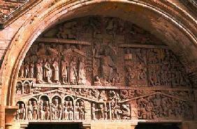 The Last Judgement from the West Portal Tympanum c.1135