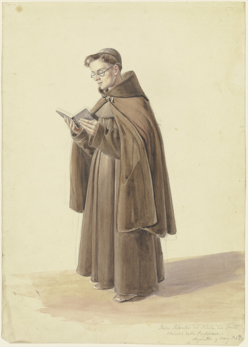 Padre Salvator del Ordine dei Frati Minori della Reforma von Anonym