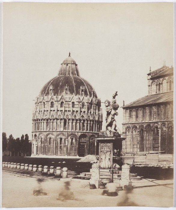 Pisa: Blick auf das Baptisterium von Anonym