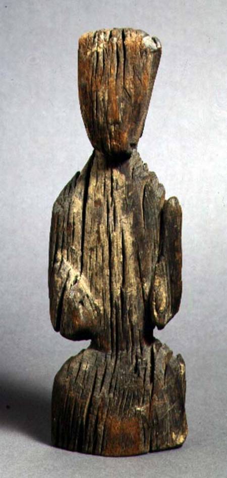 1992-146 Carved wooden figureHan dynasty von Anonymous