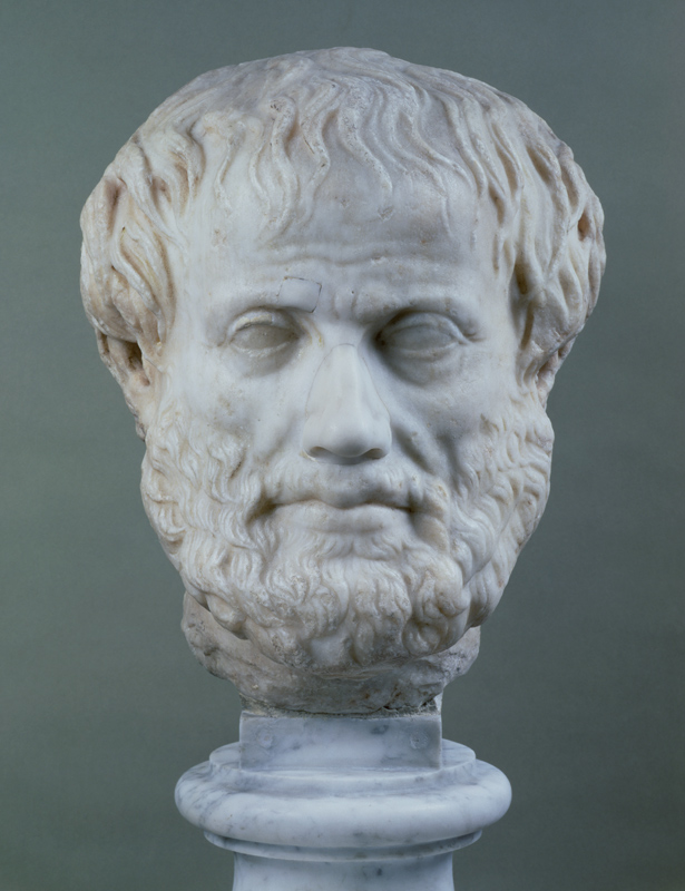 Marble head of Aristotle (384-322 B.C.) von Anonymous