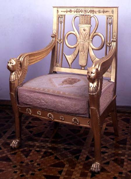 Armchair from a drawing room suiteSt. Petersburg von Anonymous