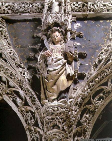 St. Ceciliastatue from the choir enclosure von Anonymous
