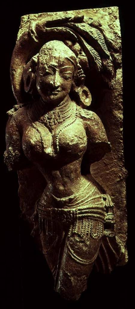 Dancer, from the Sun Temple of Kanara,Indian von Anonymous