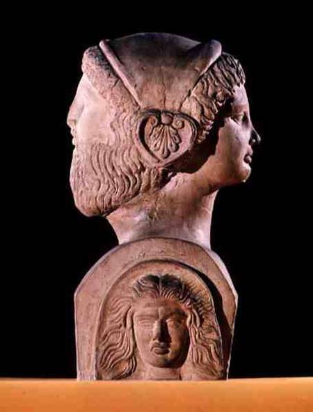 Double-headed Bust (terracotta) von Anonymous