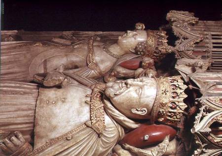 Effigy of Henry IV (1367-1413) on his Tomb in Canterbury Cathedral von Anonymous