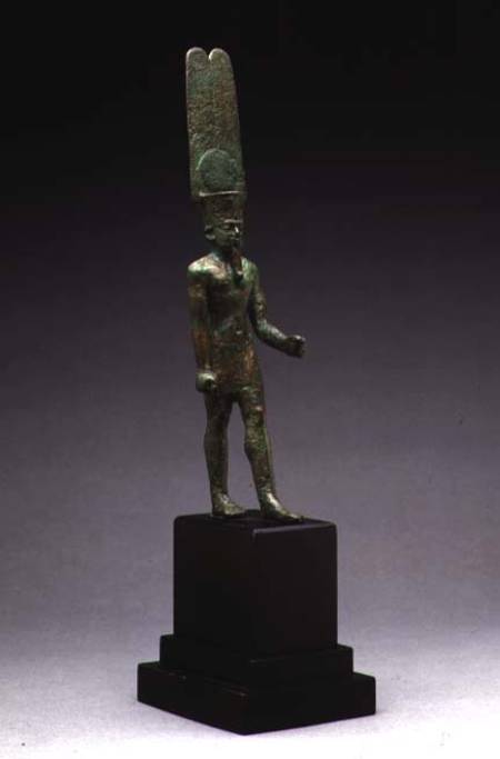 Figure of the god Amon-Re, Egyptian,probably Late Period von Anonymous