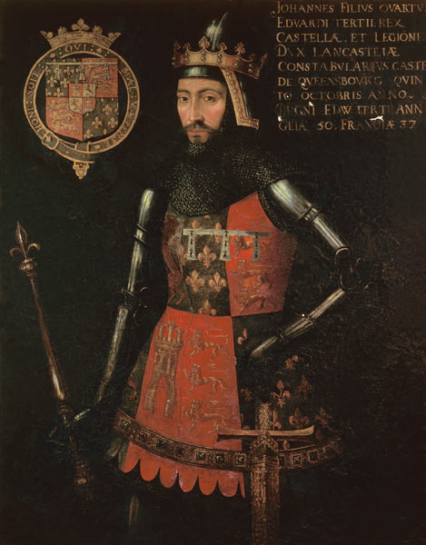 John of Gaunt, Duke of Lancaster (1340-99) 4th Son of Edward III von Anonymous