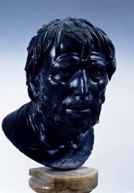 Portrait Bust of Seneca (c.4 BC-65 AD) 1st century AD von Anonymous