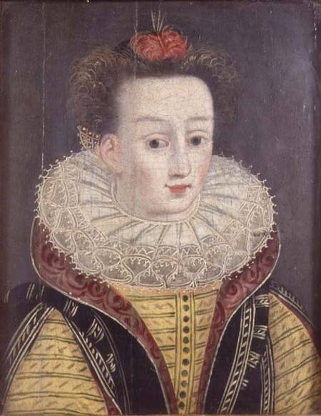 Portrait of a lady with ruff von Anonymous