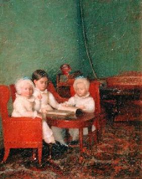 Children in an Interior 1800-10