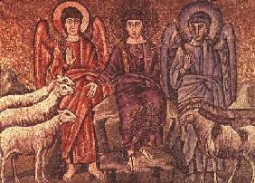 Christ Separates the Sheep from the Goats 6th centur
