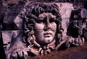 Colossal Head of Medusafrom a frieze on the Temple of Apollo c.300 BC