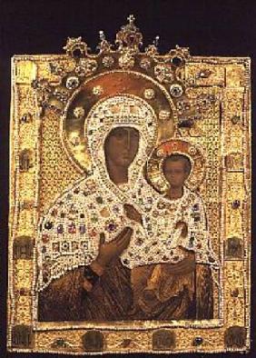 con of the Virgin, Smolenskaja monastery, Moscow 16th centu