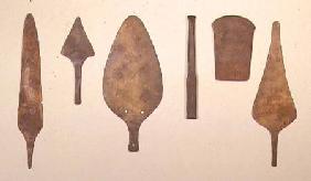 Copper implementsHarappa 2300-1750