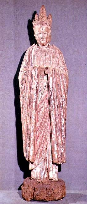 Figure of a Taoist Deity, Chinese,Sung Dynasty 960-1279 A