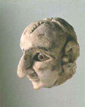 Head of a Manprobably from Mari c.2400 BC